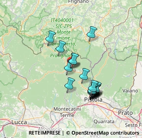 Mappa Via Trieste, 51028 San Marcello Pistoiese PT, Italia (12.588)