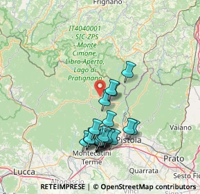 Mappa 51028 San Marcello Piteglio PT, Italia (14.3615)