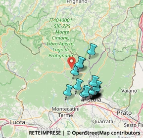 Mappa 51028 San Marcello Piteglio PT, Italia (13.421)