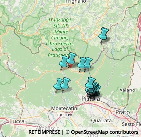 Mappa 51028 San Marcello Piteglio PT, Italia (13.146)