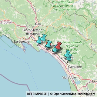 Mappa Viale XX Settembre, 54033 Carrara MS, Italia (7.39818)