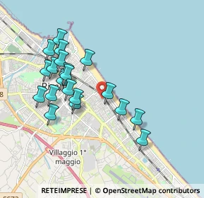 Mappa Via del Garofano, 47923 Rimini RN, Italia (1.836)