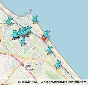 Mappa Via del Garofano, 47923 Rimini RN, Italia (2.07615)