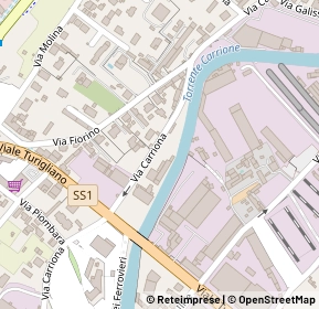 Mappa Via Fiorino, 54033 Carrara MS, Italia (0.17917)