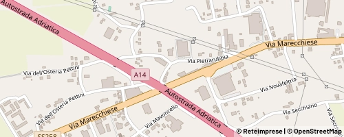 Mappa Rimini