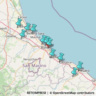 Mappa Via Giuseppe Mariotti, 47923 Rimini RN, Italia (15.26182)