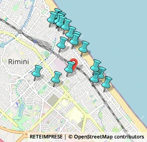 Mappa Via Giuseppe Mariotti, 47923 Rimini RN, Italia (0.8925)