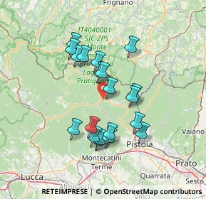 Mappa Via Lapeschi, 51028 San Marcello Pistoiese PT, Italia (12.42)
