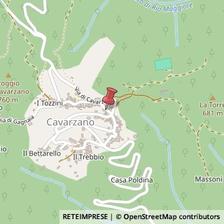 Mappa Via Poggio, 82, 59024 Vernio, Prato (Toscana)