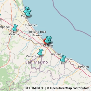 Mappa Via Marecchiese, 47900 Rimini RN, Italia (26.28714)