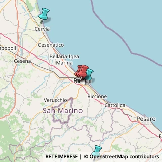 Mappa Via Montefeltro, 47923 Rimini RN, Italia (28.34538)