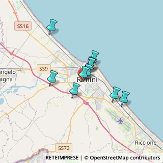 Mappa Via Marco Polo, 47921 Rimini RN, Italia (2.42)