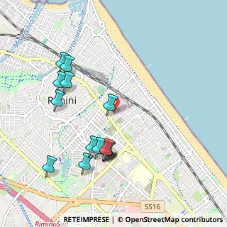 Mappa Via Giovanni da Rimini, 47923 Rimini RN, Italia (1.06357)