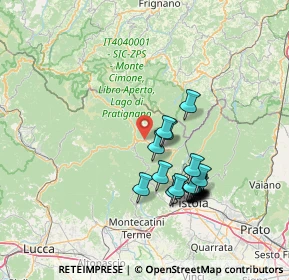 Mappa Viale Villa Vittoria, 51028 San Marcello Pistoiese PT, Italia (14.097)