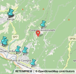 Mappa Località Colletto Collecarica, 55025 Coreglia Antelminelli LU, Italia (3.21273)