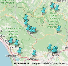 Mappa Località Colletto Collecarica, 55025 Coreglia Antelminelli LU, Italia (18.9785)