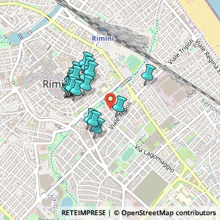 Mappa Via Calatafimi, 47923 Rimini RN, Italia (0.3895)