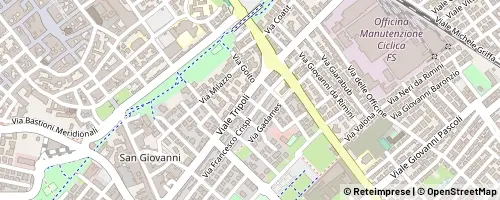 Mappa Rimini