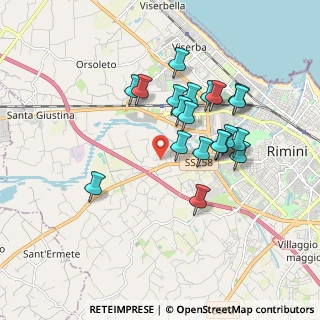 Mappa Via Torricella Feltria, 47923 Rimini RN, Italia (1.6535)