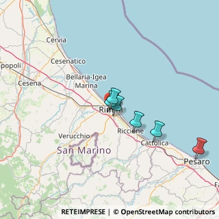 Mappa Via Cairoli, 47923 Rimini RN, Italia (33.85833)