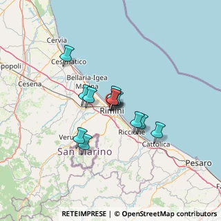 Mappa Via Cairoli, 47923 Rimini RN, Italia (9.395)