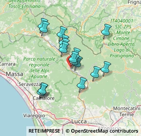 Mappa Località Colombaia, 55027 Gallicano LU, Italia (11.71706)