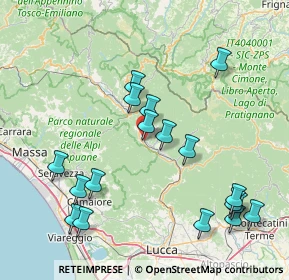 Mappa Località Colombaia, 55027 Gallicano LU, Italia (18.27444)