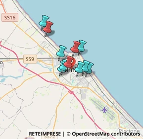 Mappa Via Sigismondo Pandolfo Malatesta, 47923 Rimini RN, Italia (2.25917)