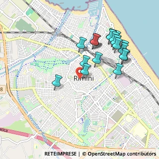 Mappa Via Sigismondo Pandolfo Malatesta, 47923 Rimini RN, Italia (0.994)