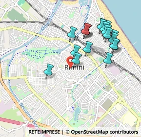 Mappa Via Sigismondo Pandolfo Malatesta, 47923 Rimini RN, Italia (0.994)