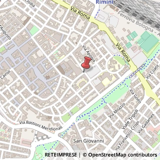 Mappa Via Castelfidardo, 31, 47921 Rimini, Rimini (Emilia Romagna)