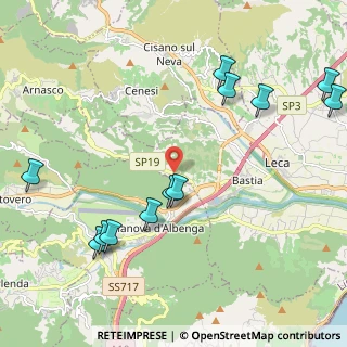 Mappa SP 19, 17031 Albenga SV, Italia (2.58833)