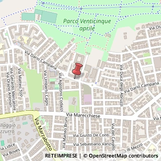 Mappa Via Campana Dario, 52/a, 47922 Rimini, Rimini (Emilia Romagna)