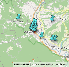 Mappa Via della Repubblica, 55027 Gallicano LU, Italia (0.882)