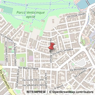 Mappa Via Dario Campana, 47, 47922 Rimini, Rimini (Emilia Romagna)