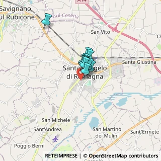 Mappa Via P. Carlini, 47822 Santarcangelo di Romagna RN, Italia (0.82273)