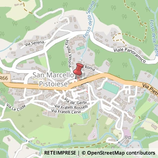 Mappa Via Roma, 20, 51028 San Marcello Pistoiese, Pistoia (Toscana)