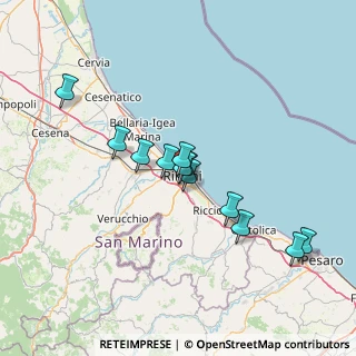 Mappa Via De' Suriani, 47923 Rimini RN, Italia (12.20333)