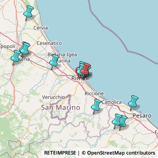 Mappa Via Aurelio Saffi, 47923 Rimini RN, Italia (17.04)