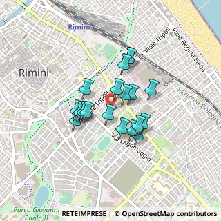 Mappa Via Giovanni Lanza, 47923 Rimini RN, Italia (0.3215)