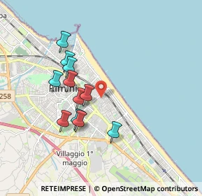 Mappa Via Giovanni Verga, 47923 Rimini RN, Italia (1.64636)