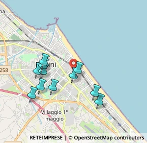 Mappa Via Luigi Pirandello, 47923 Rimini RN, Italia (1.78818)