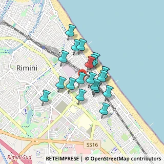 Mappa Via Giovanni Verga, 47923 Rimini RN, Italia (0.617)