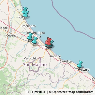 Mappa Via Alessandro Fortis, 47923 Rimini RN, Italia (11.8)