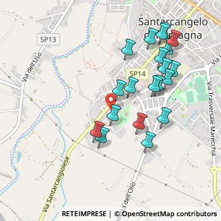 Mappa Via Generale Carlo Alberto dalla Chiesa, 47822 Santarcangelo di Romagna RN, Italia (0.519)