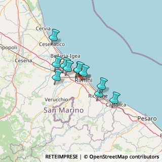 Mappa Via Roberto Orsi, 47923 Rimini RN, Italia (9.44)