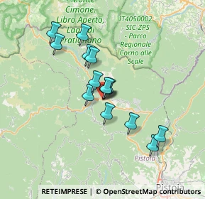 Mappa Via IV Novembre, 51028 San Marcello Pistoiese PT, Italia (5.76)