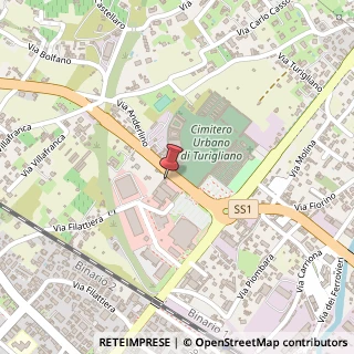 Mappa Strada Statale 1 Via Aurelia, 4, 54033 Carrara, Massa-Carrara (Toscana)