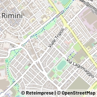 Mapa Rimini
