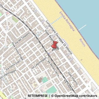 Mappa Via Lagomaggio, 180, 47921 Rimini, Rimini (Emilia Romagna)